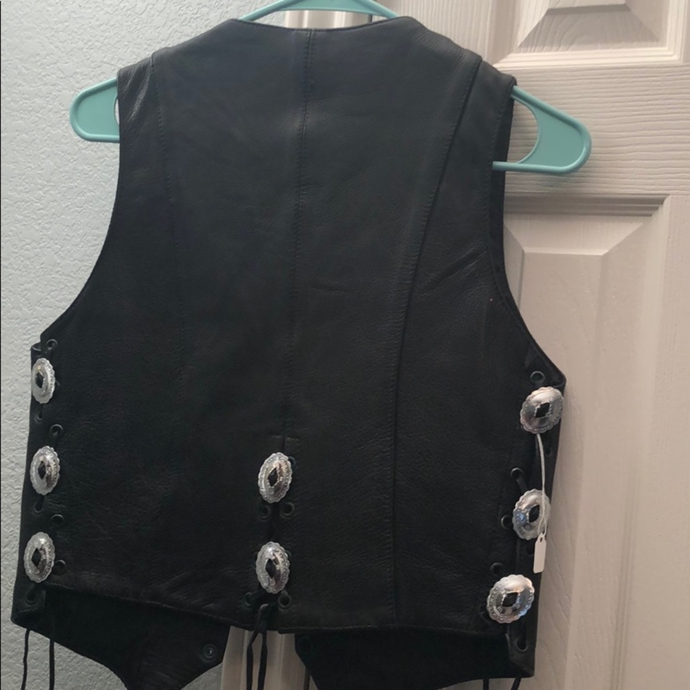 Real Leather vest